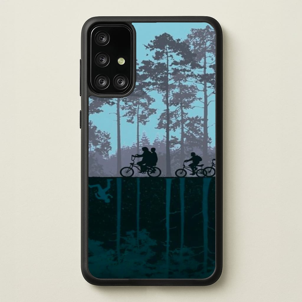 World of Upside Down - Stranger Things - Stranger Things Phone Case for Galaxy A71