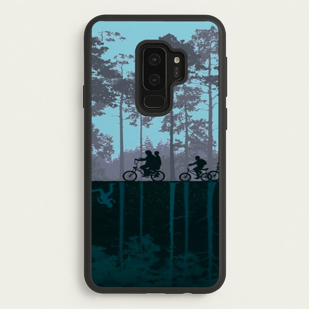 World of Upside Down - Stranger Things - Stranger Things Phone Case for Galaxy S9 Plus
