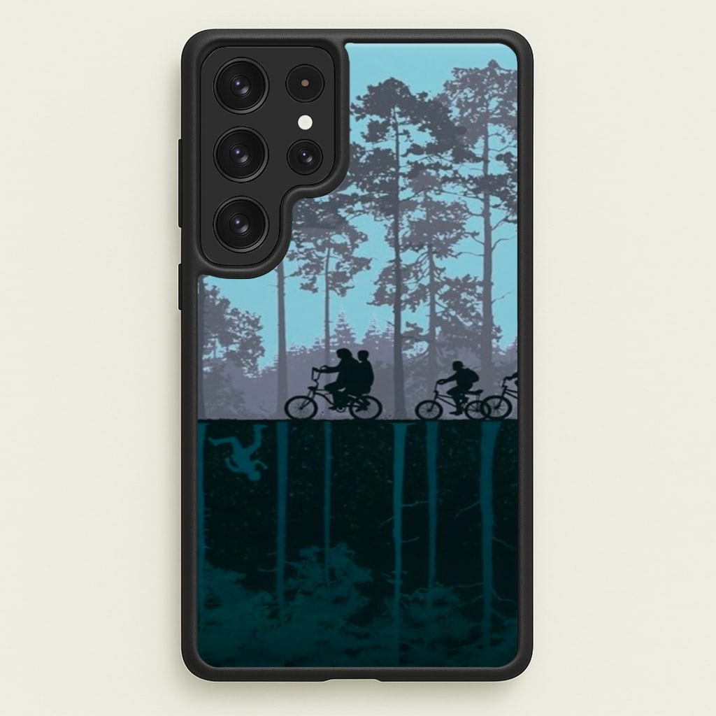 World of Upside Down - Stranger Things - Stranger Things Phone Case for Galaxy S22 Ultra