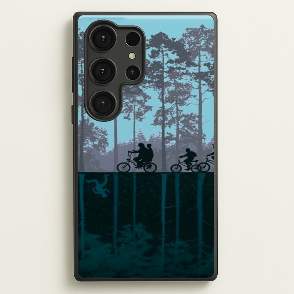 World of Upside Down - Stranger Things - Stranger Things Phone Case for Galaxy S25 Ultra