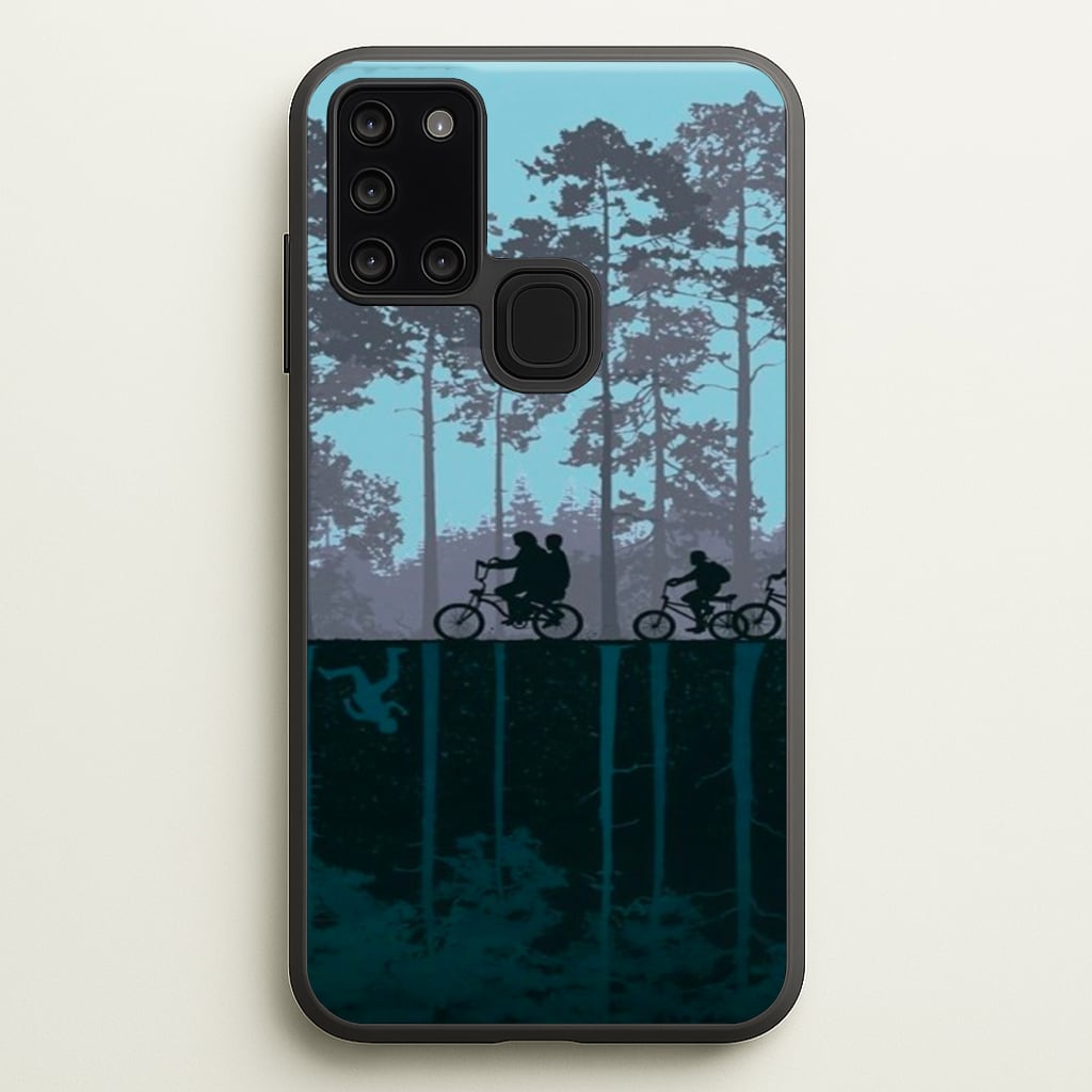World of Upside Down - Stranger Things - Stranger Things Phone Case for Galaxy A21s