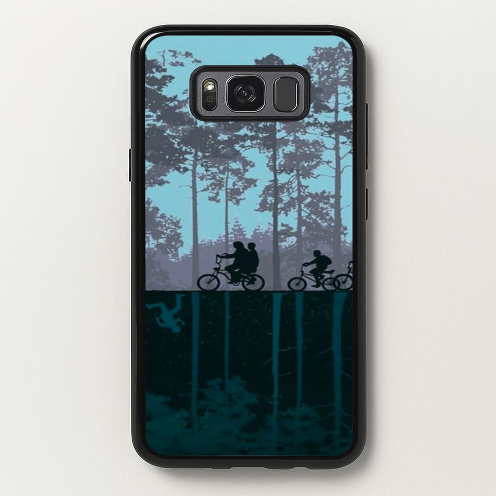 World of Upside Down - Stranger Things - Stranger Things Phone Case for Galaxy S8 Plus