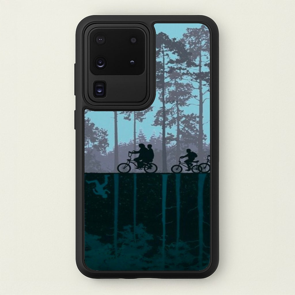World of Upside Down - Stranger Things - Stranger Things Phone Case for Galaxy S20 Ultra
