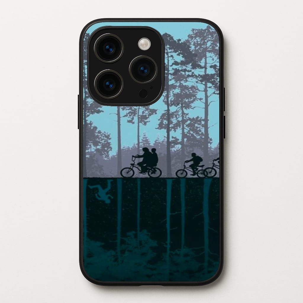 World of Upside Down - Stranger Things - Stranger Things Phone Case for iPhone 15 Pro