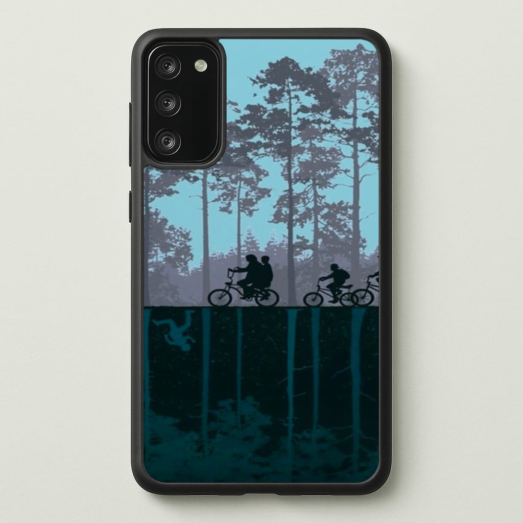 World of Upside Down - Stranger Things - Stranger Things Phone Case for Galaxy S20FE