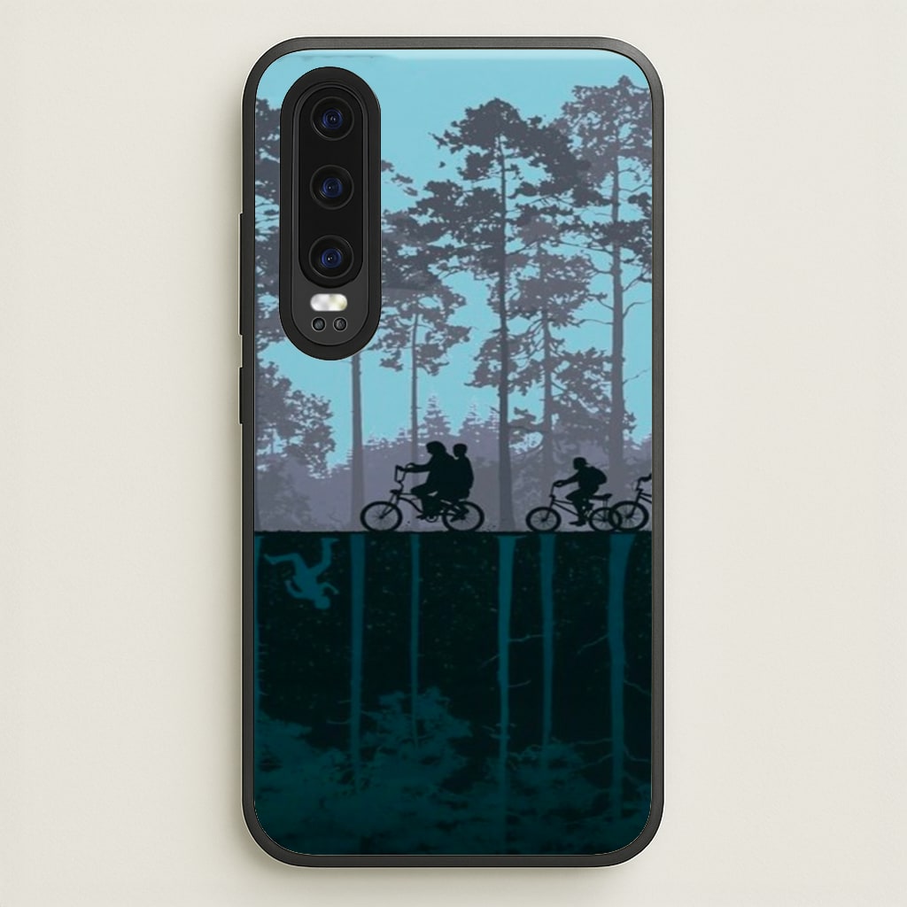 World of Upside Down - Stranger Things - Stranger Things Phone Case for Huawei P30