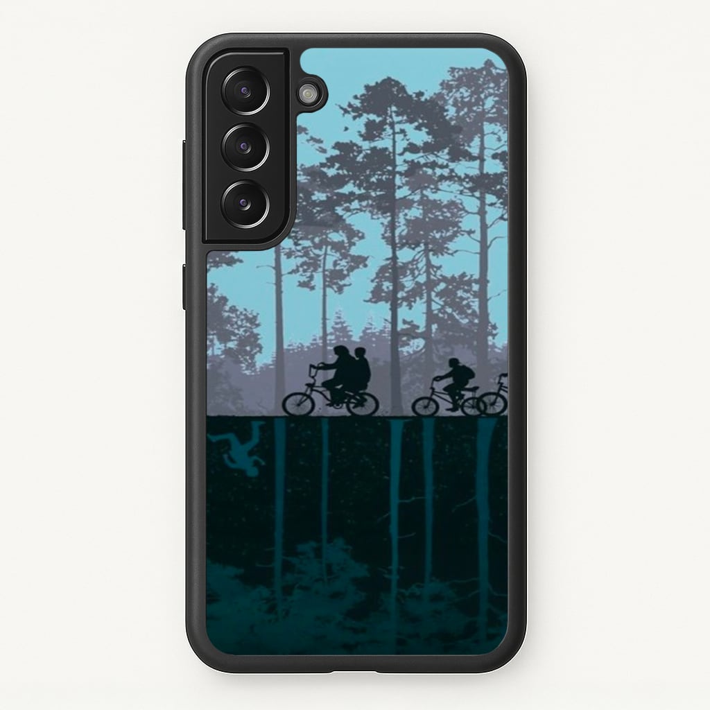 World of Upside Down - Stranger Things - Stranger Things Phone Case for Galaxy S21FE