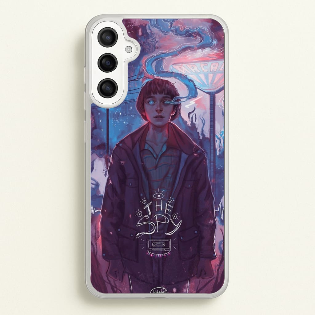 The Spy - Stranger Things Phone Case for Galaxy A34