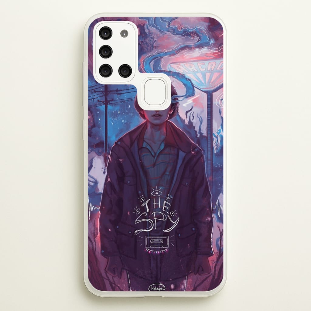 The Spy - Stranger Things Phone Case for Galaxy A21s