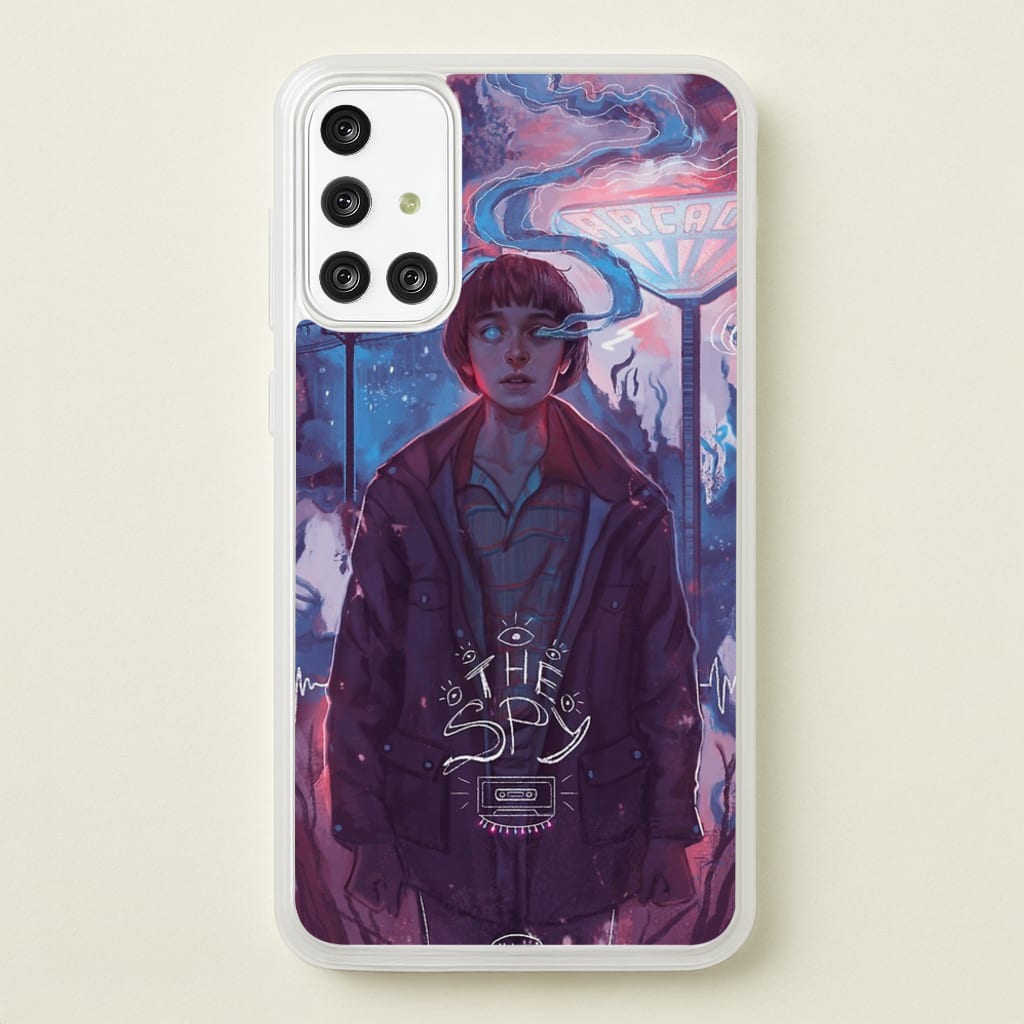 The Spy - Stranger Things Phone Case for Galaxy A71