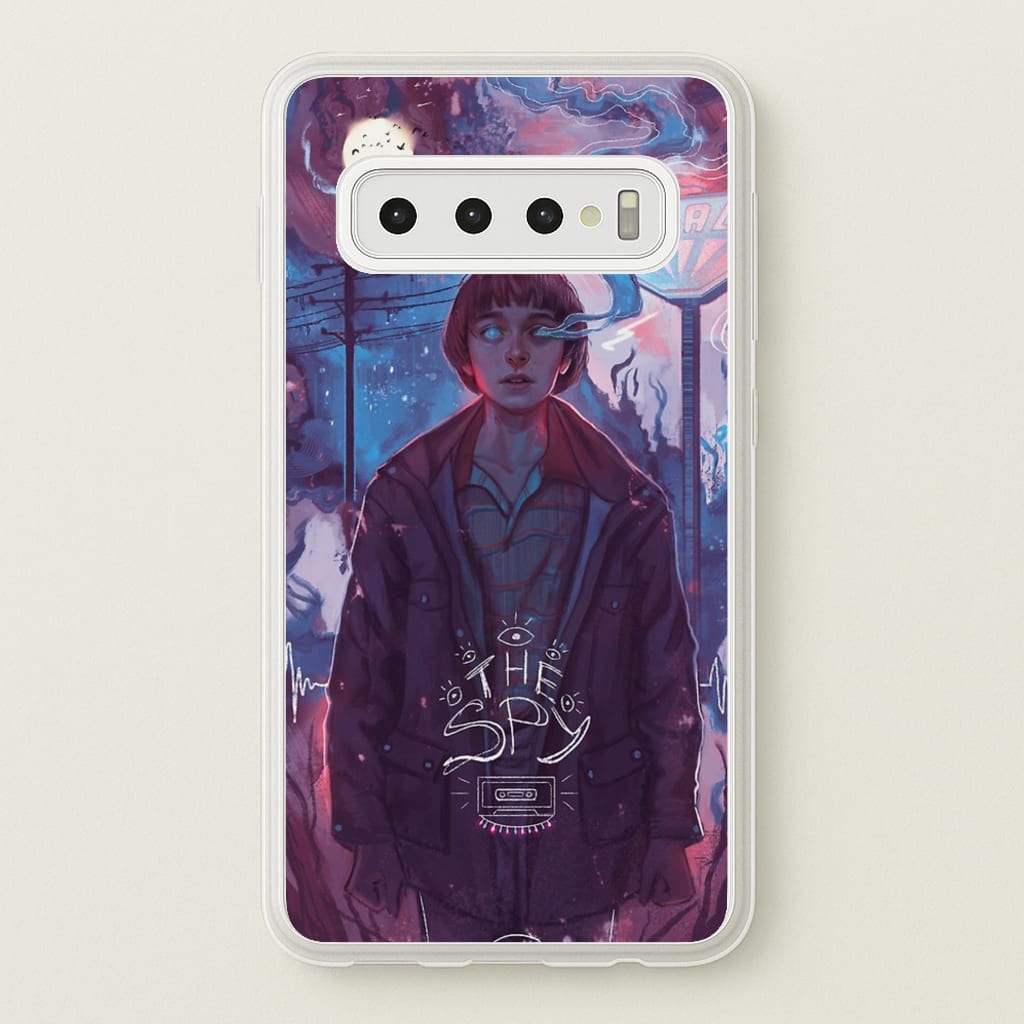 The Spy - Stranger Things Phone Case for Galaxy S10 Plus
