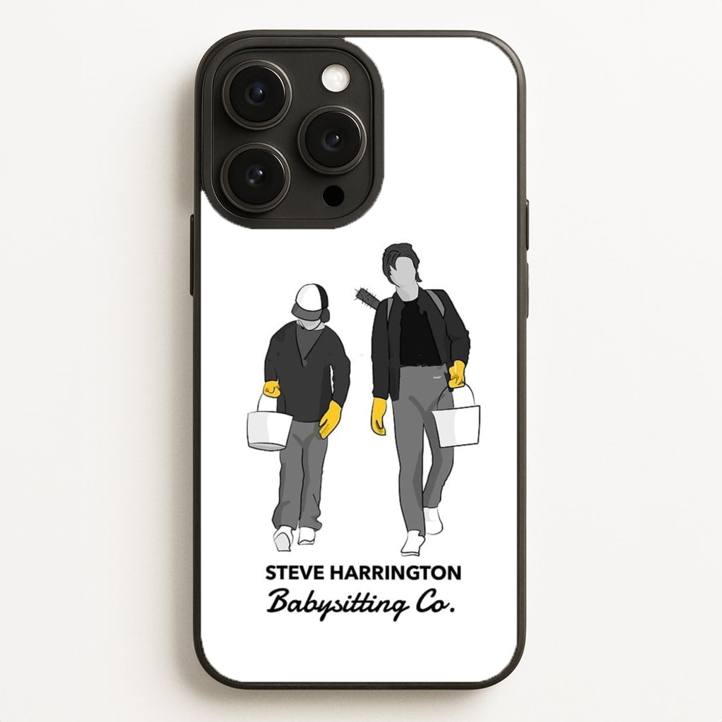 Steve Harrington Babysitting Co - Stranger Things Phone Case for iPhone 16 Pro Max