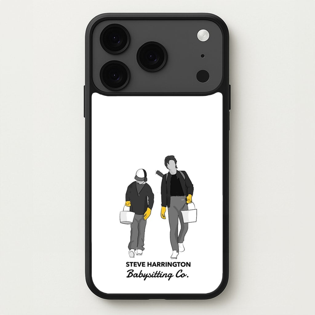 Steve Harrington Babysitting Co Phone Case for iPhone 17 Pro Max