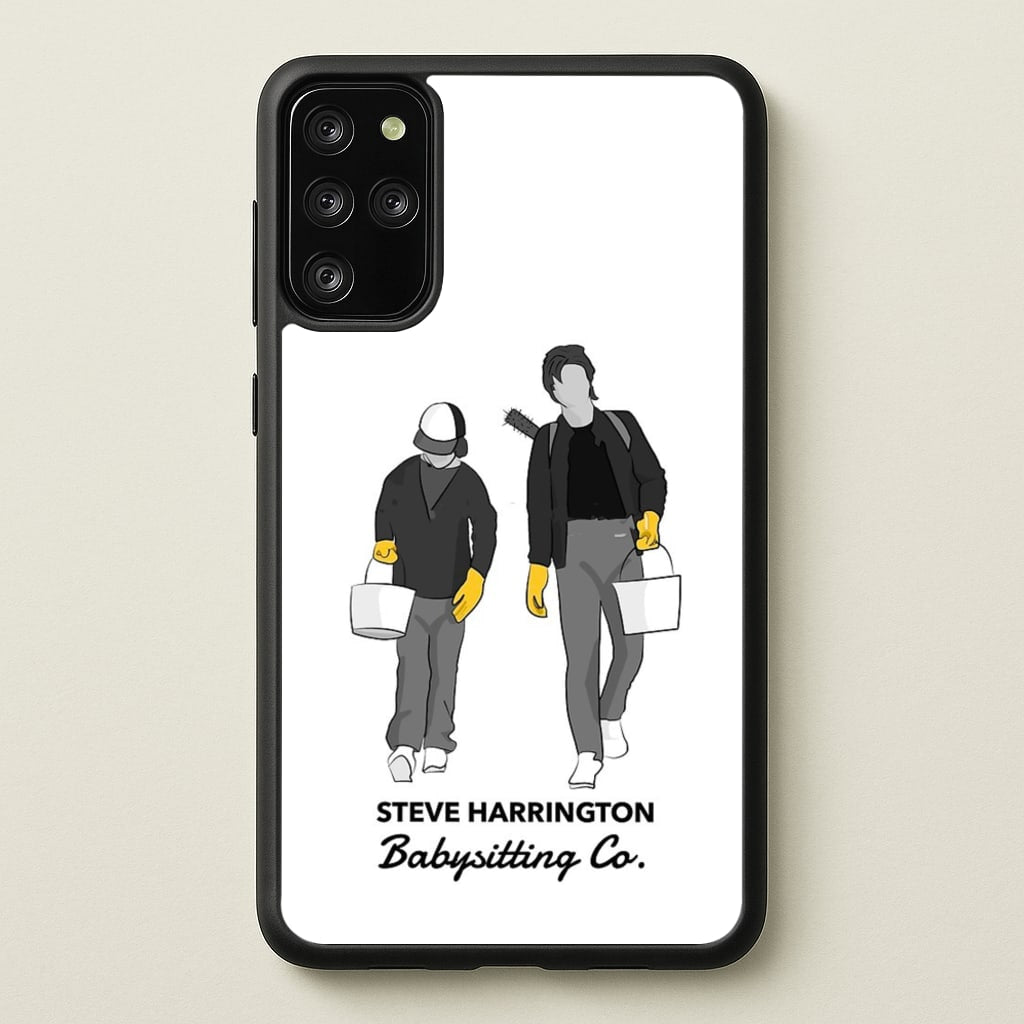 Steve Harrington Babysitting Co - Stranger Things Phone Case for Galaxy S20 Plus