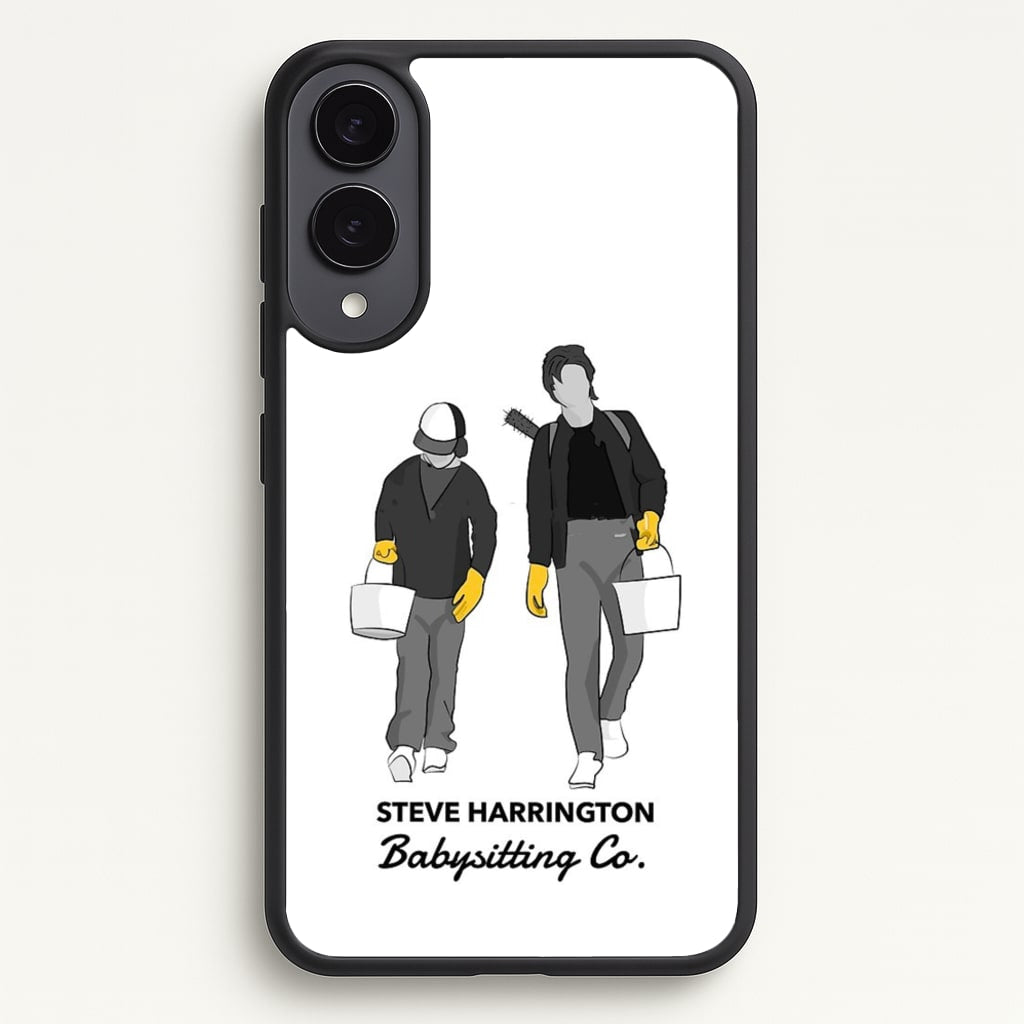 Steve Harrington Babysitting Co - Stranger Things Phone Case for Galaxy S25 Edge