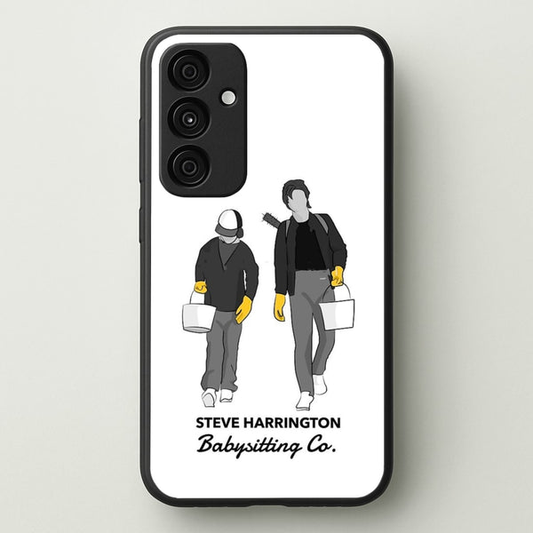 Steve Harrington Babysitting Co - Stranger Things Phone Case for Galaxy A35