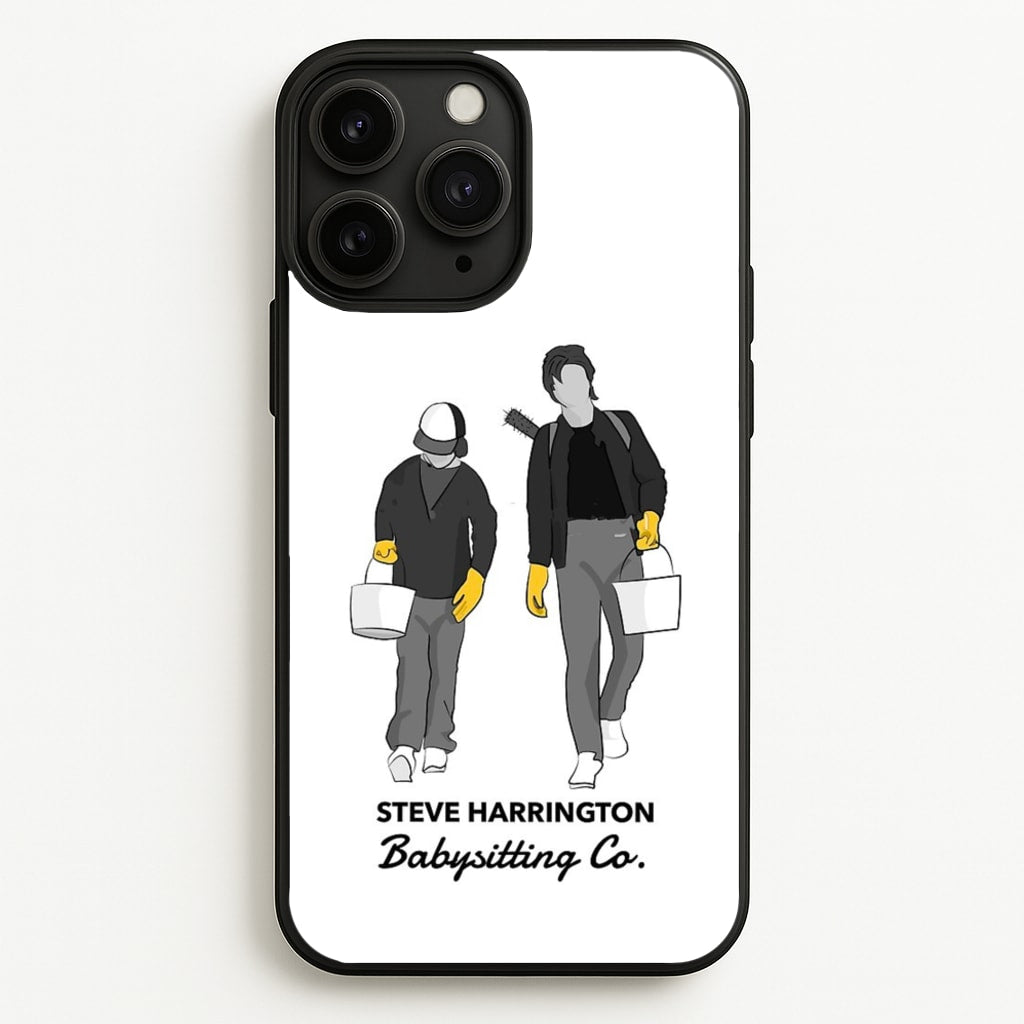 Steve Harrington Babysitting Co - Stranger Things Phone Case for iPhone 11 Pro Max