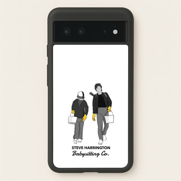 Steve Harrington Babysitting Co - Stranger Things Phone Case for Google Pixel 6