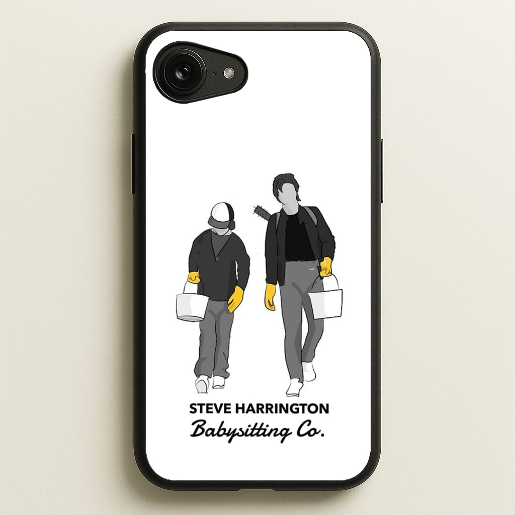 Steve Harrington Babysitting Co  - Stranger Things Phone Case for iPhone 16e