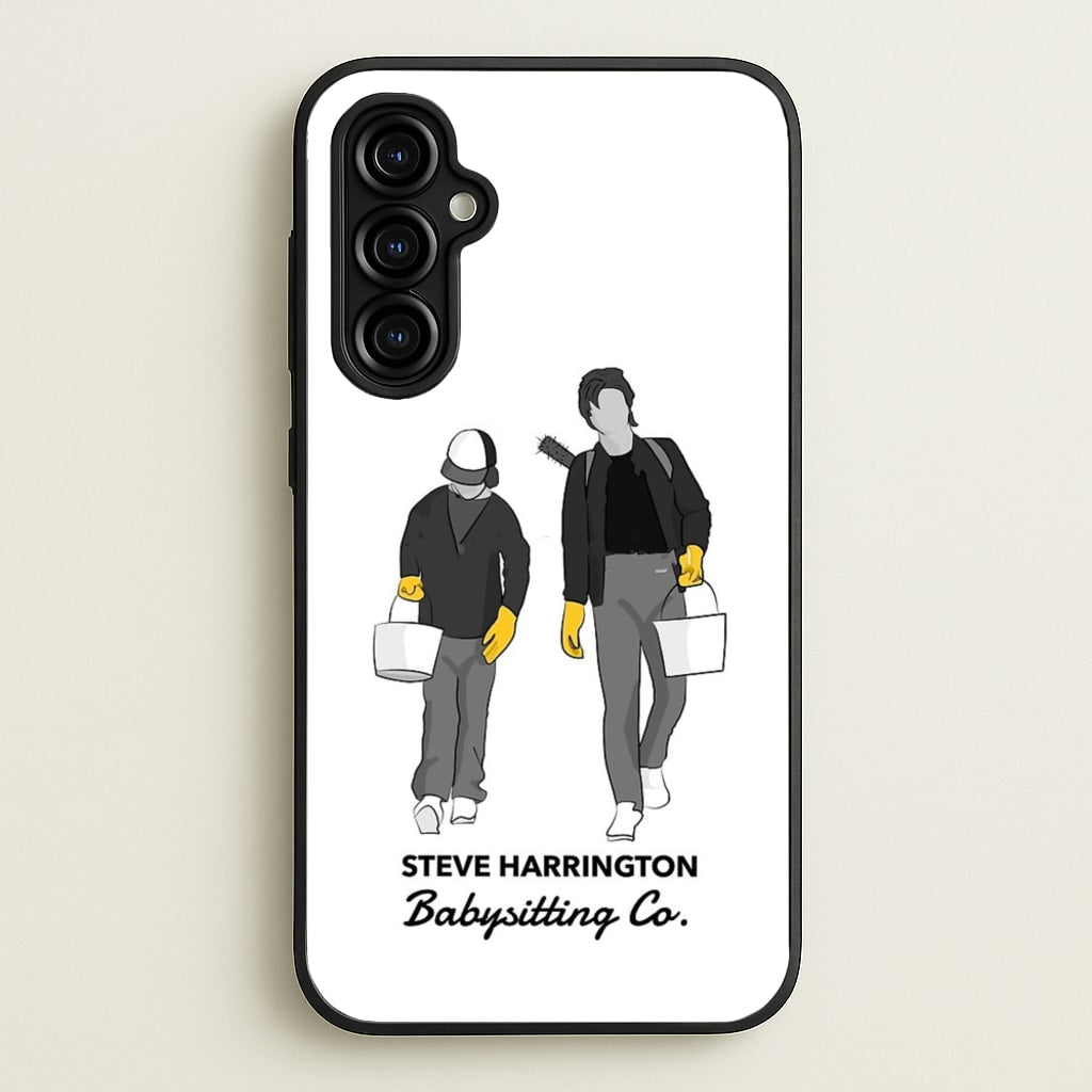 Steve Harrington Babysitting Co - Stranger Things Phone Case for Galaxy A54