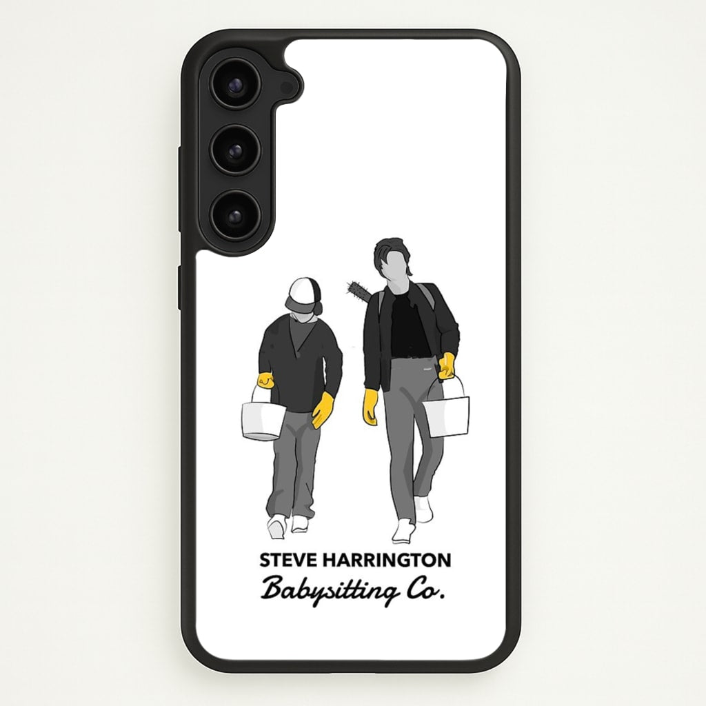 Steve Harrington Babysitting Co - Stranger Things Phone Case for Galaxy S23 Plus