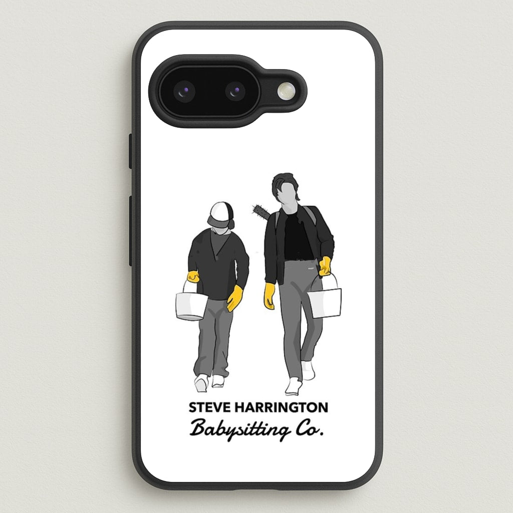 Steve Harrington Babysitting Co - Stranger Things Phone Case for Google Pixel 9a