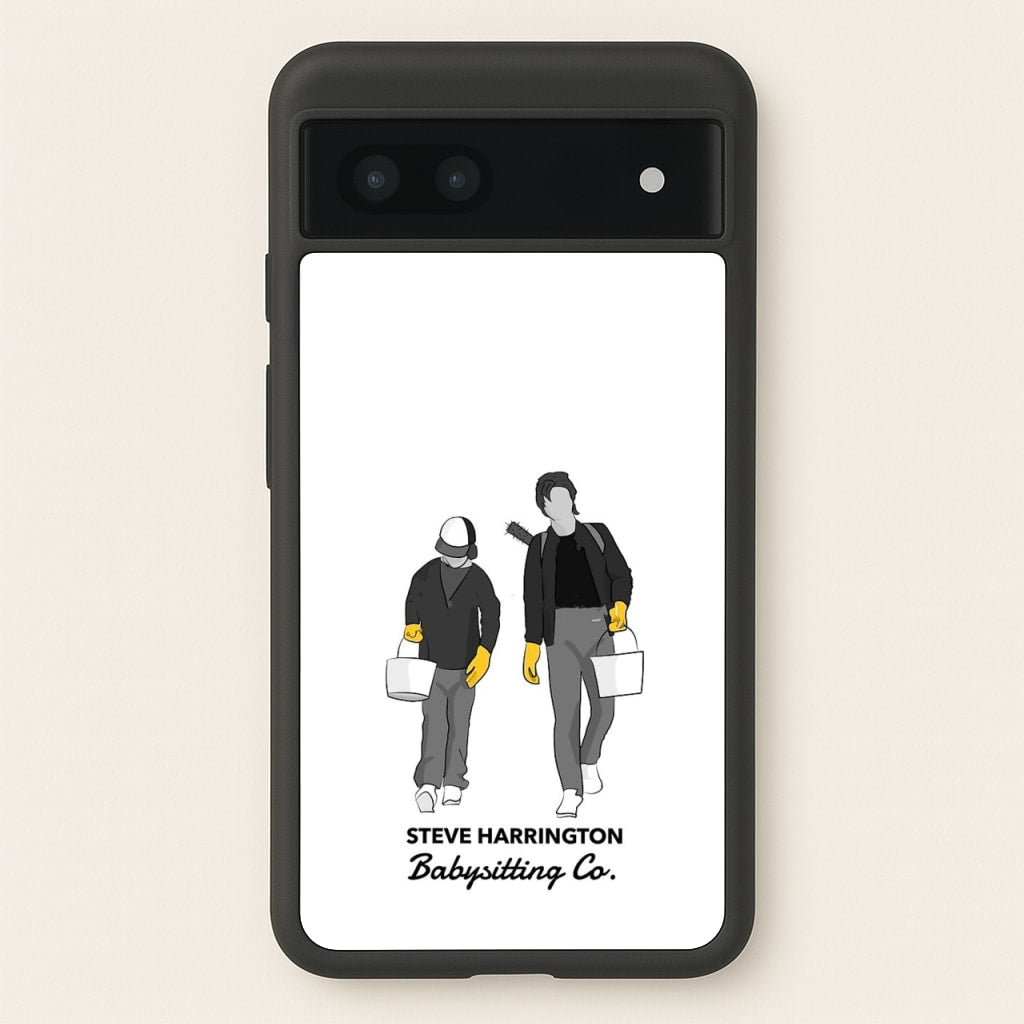 Steve Harrington Babysitting Co - Stranger Things Phone Case for Google Pixel 7a