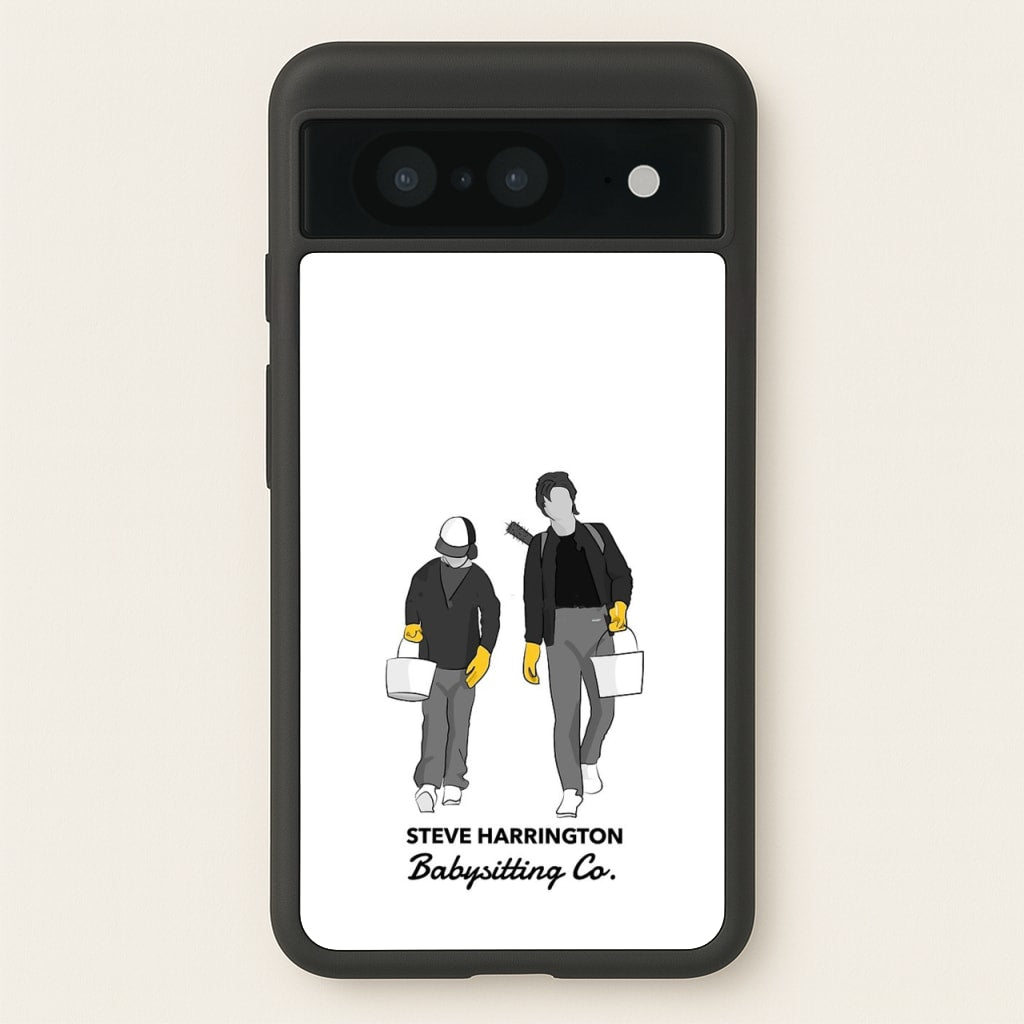 Steve Harrington Babysitting Co - Stranger Things Phone Case for Google Pixel 8