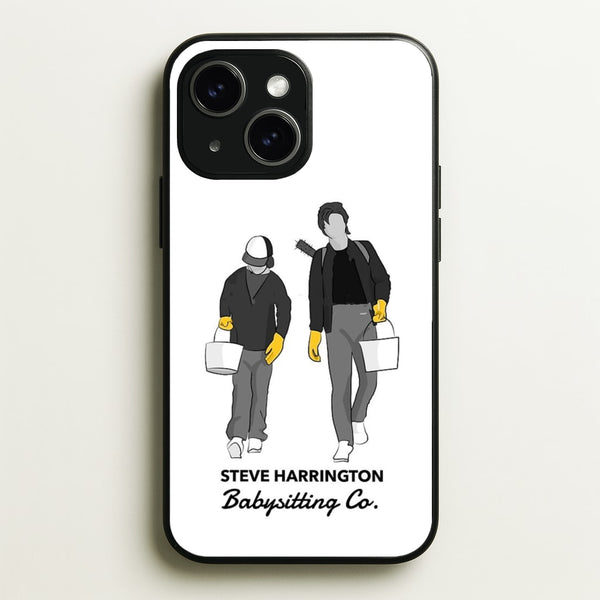 Steve Harrington Babysitting Co - Stranger Things Phone Case for iPhone 14 Plus