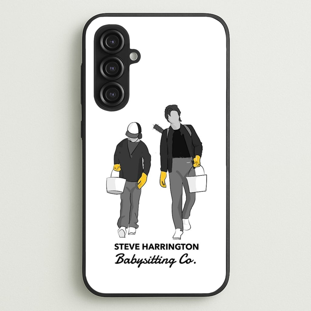 Steve Harrington Babysitting Co - Stranger Things Phone Case for Galaxy S23FE