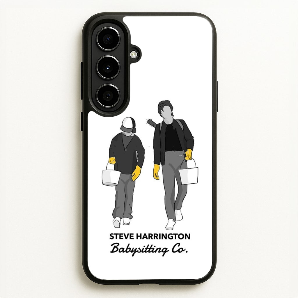 Steve Harrington Babysitting Co - Stranger Things Phone Case for Galaxy A56