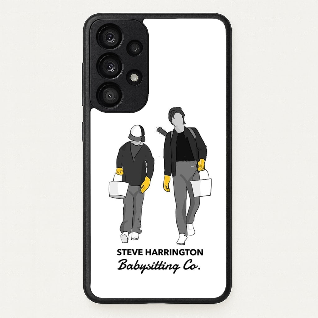 Steve Harrington Babysitting Co - Stranger Things Phone Case for Galaxy A53