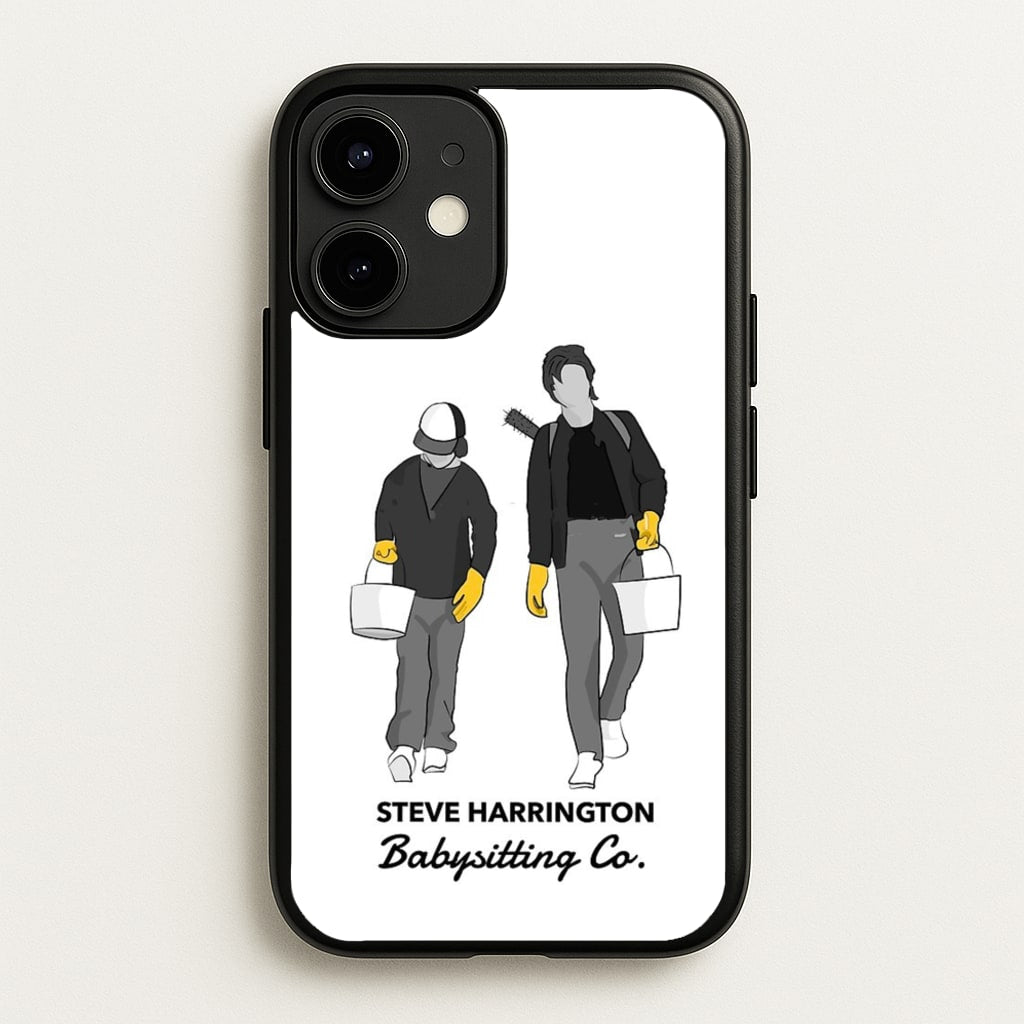 Steve Harrington Babysitting Co - Stranger Things Phone Case for iPhone 12 Mini