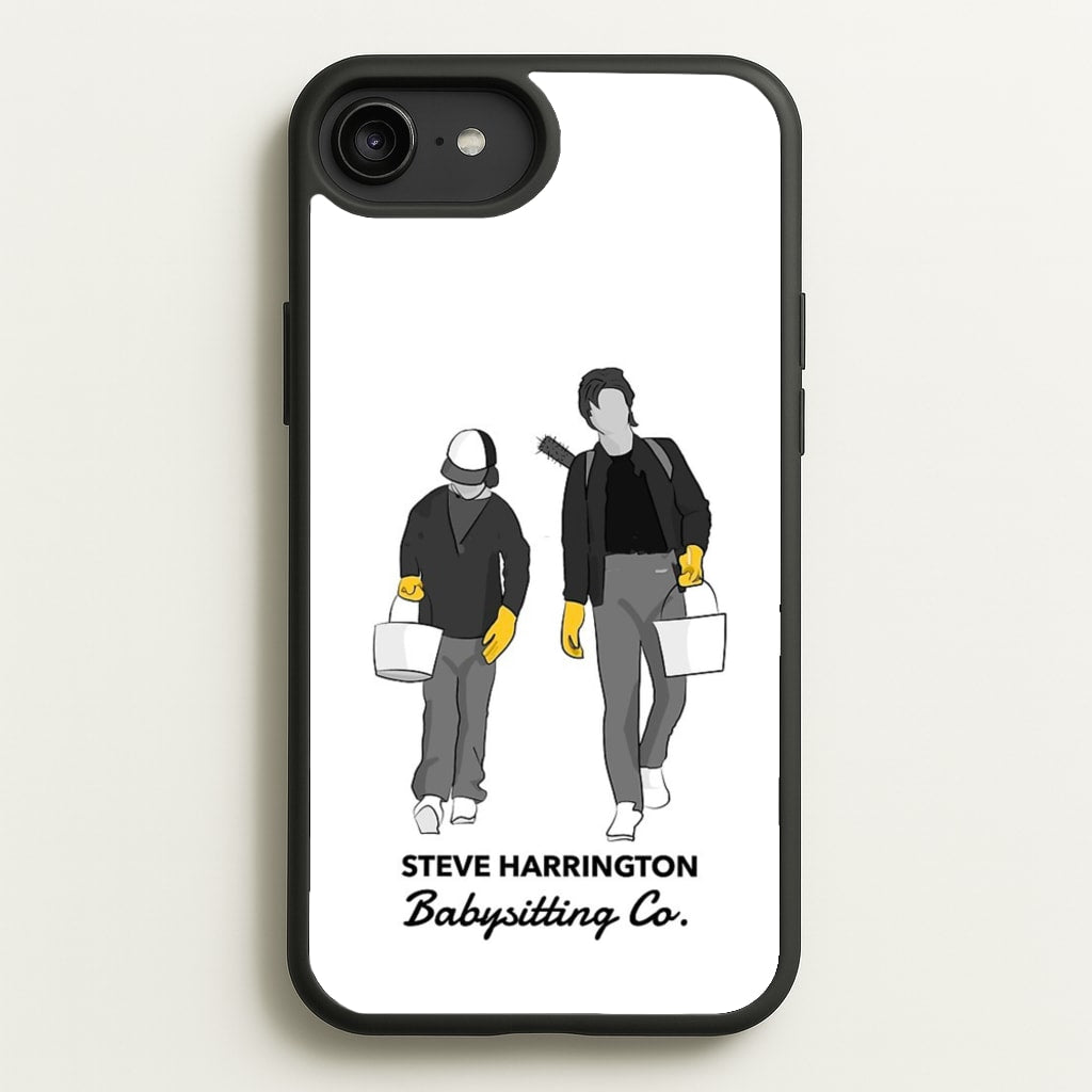 Steve Harrington Babysitting Co - Stranger Things Phone Case for iPhone 6 Plus / 7 Plus / 8 Plus