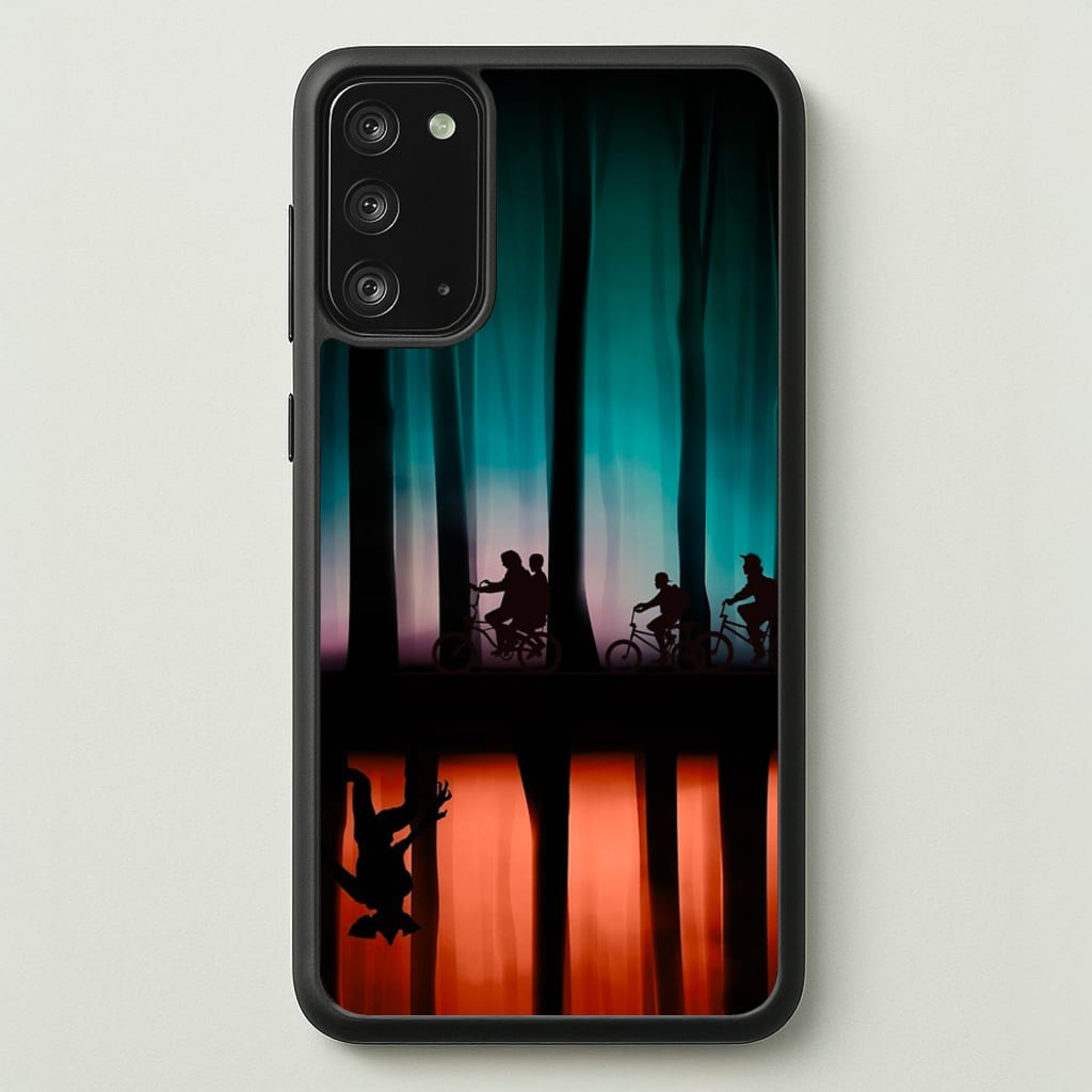 Stranger Upside Down - Stranger Things Phone Case for Galaxy Note 20