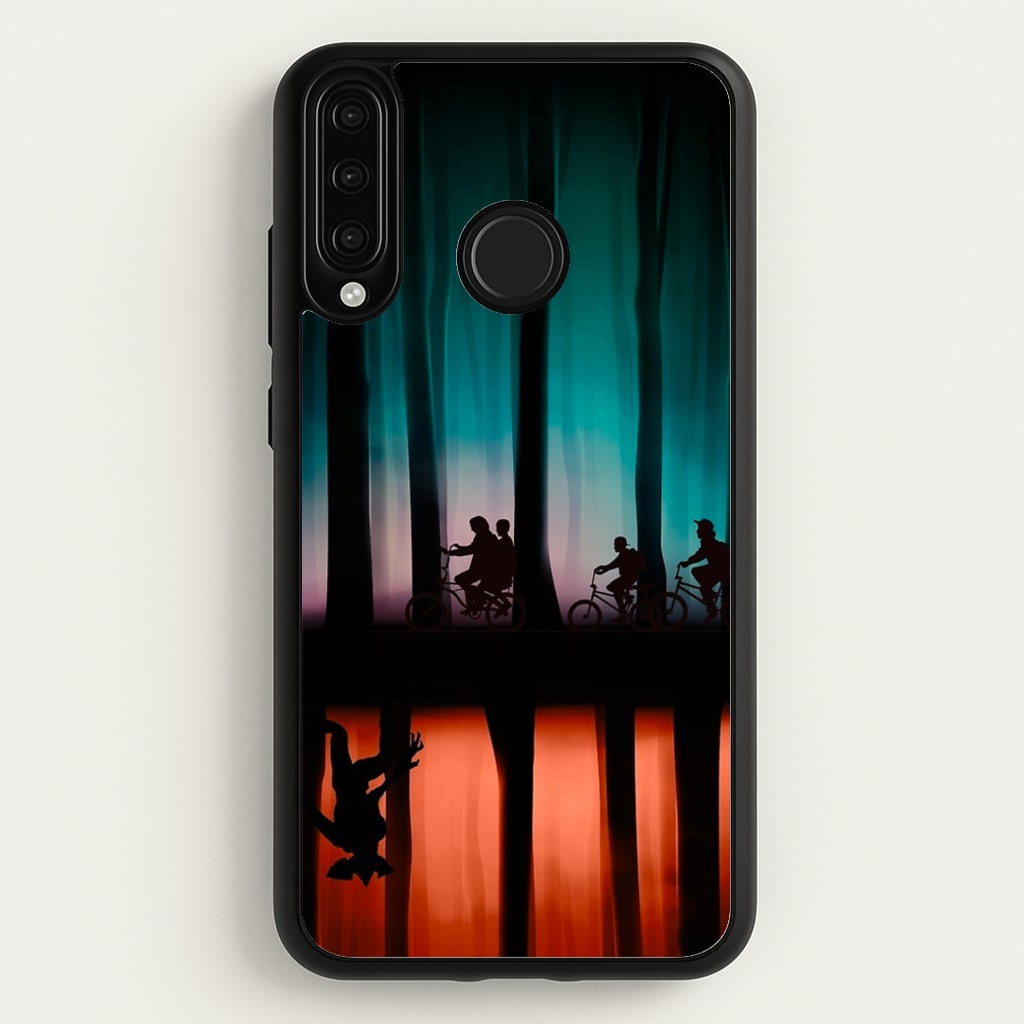 Stranger Upside Down - Stranger Things Phone Case for Huawei P30 Lite