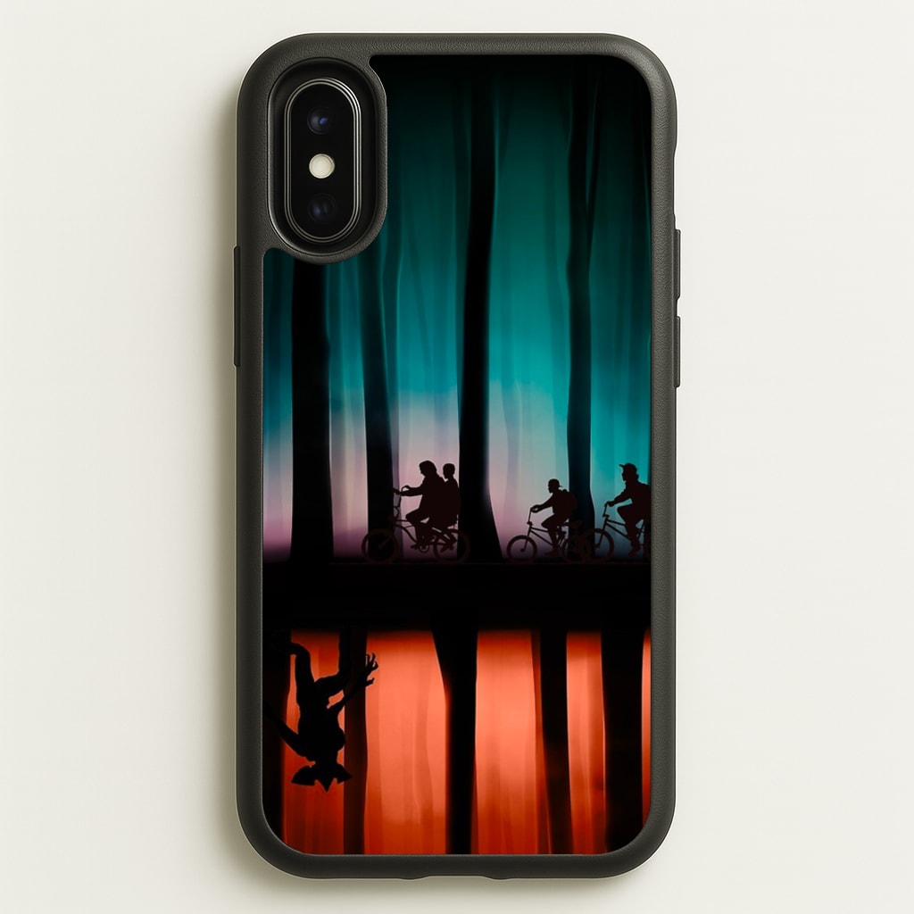 Stranger Upside Down - Stranger Things Phone Case for iPhone X / XS