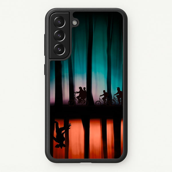 Stranger Upside Down - Stranger Things Phone Case for Galaxy S21FE