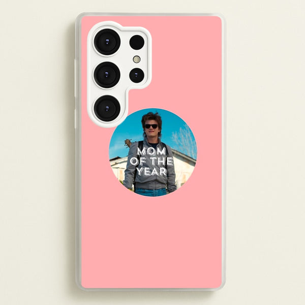 Steve Harrington - Mom Of The Year - Stranger Things Phone Case for Galaxy S25 Ultra