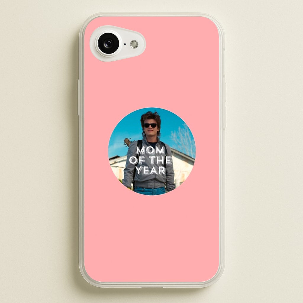 Steve Harrington - Mom Of The Year - Stranger Things Phone Case for iPhone 16e