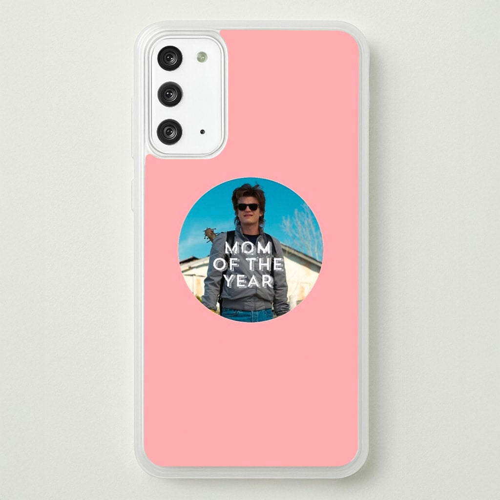 Steve Harrington - Mom Of The Year - Stranger Things Phone Case for Galaxy Note 20
