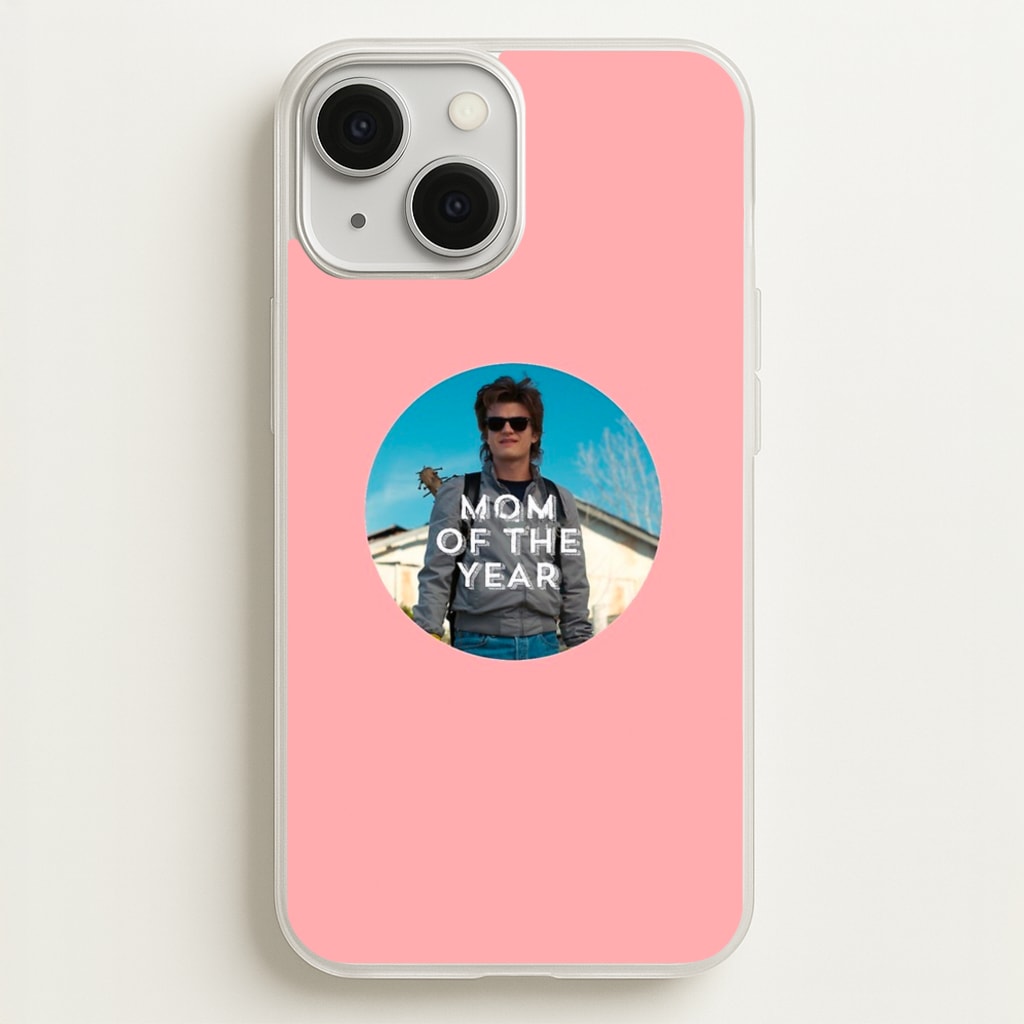 Steve Harrington - Mom Of The Year - Stranger Things Phone Case for iPhone 13 Mini