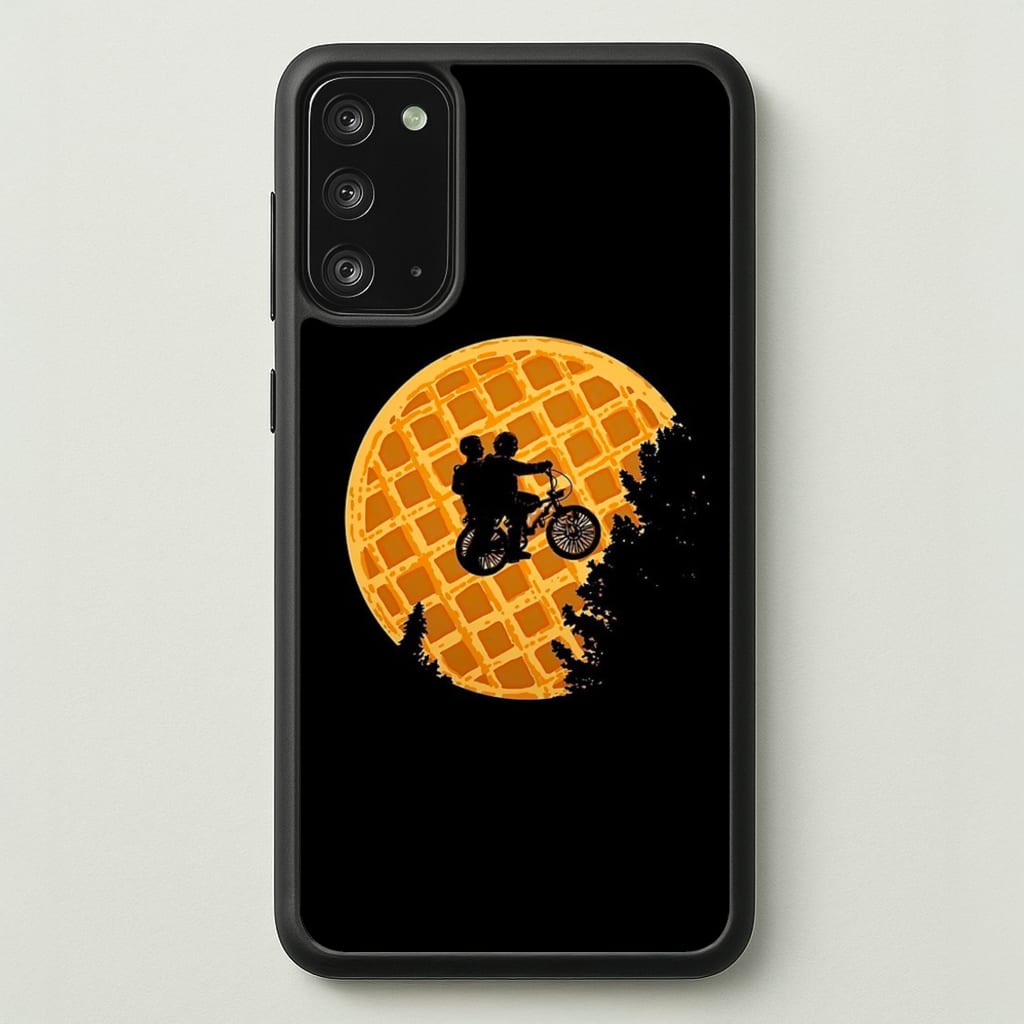 Eggo Moon - Stranger Things Phone Case for Galaxy Note 20