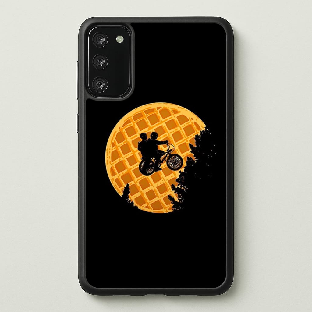 Eggo Moon - Stranger Things Phone Case for Galaxy S20