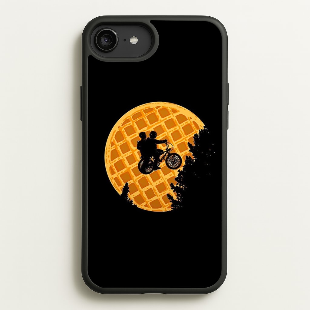 Eggo Moon - Stranger Things Phone Case for iPhone 6 Plus / 7 Plus / 8 Plus