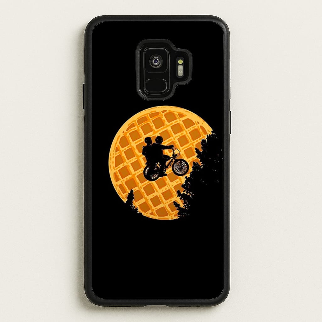 Eggo Moon - Stranger Things Phone Case for Galaxy S9