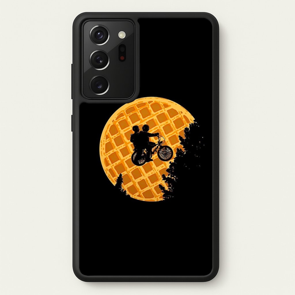 Eggo Moon - Stranger Things Phone Case for Galaxy Note 20 Ultra