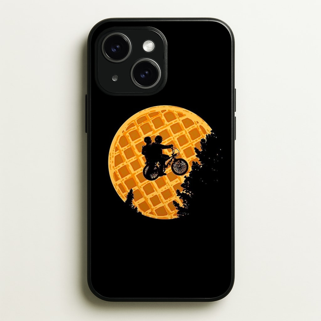 Eggo Moon - Stranger Things Phone Case for iPhone 15