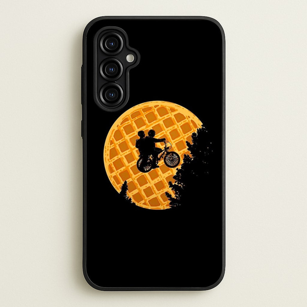Eggo Moon - Stranger Things Phone Case for Galaxy A54