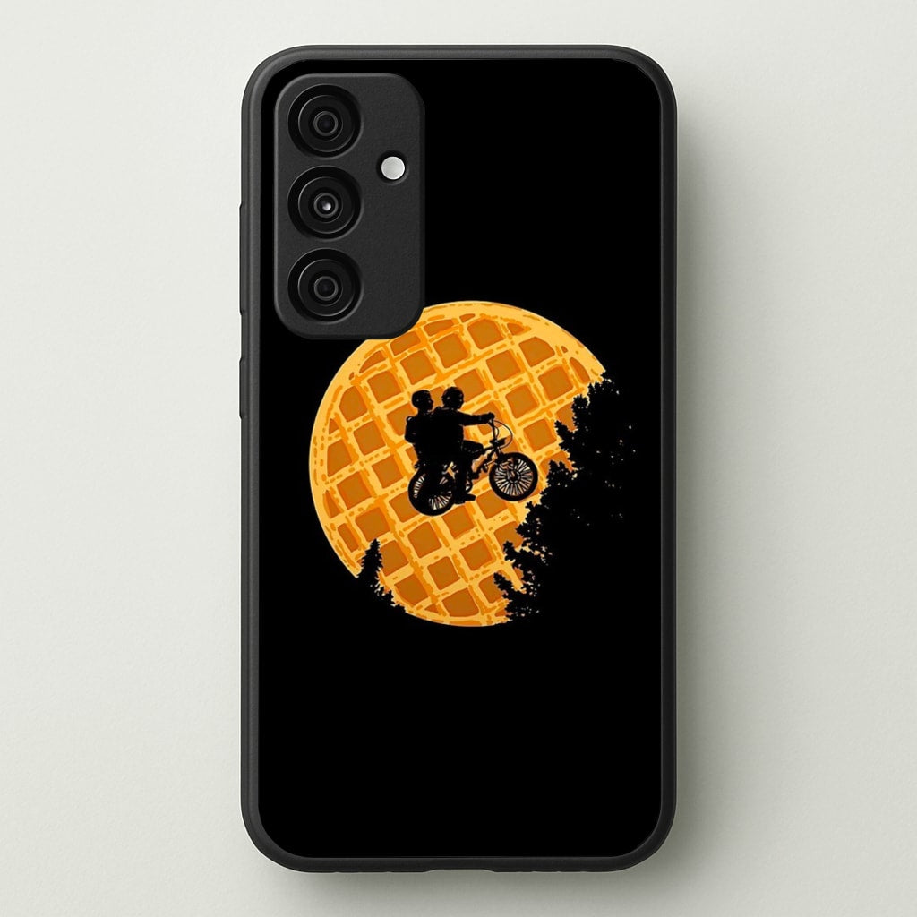 Eggo Moon - Stranger Things Phone Case for Galaxy A55
